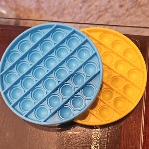 Push Bubble Pop Stress Relieving Toys - Pack of 2